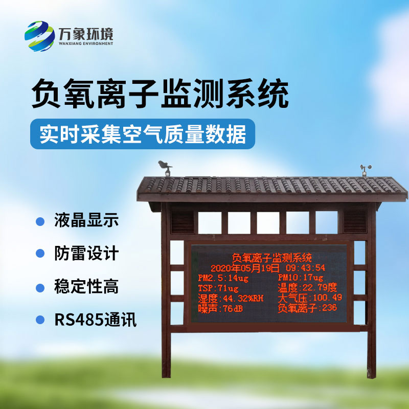 負(fù)氧離子觀測系統(tǒng)