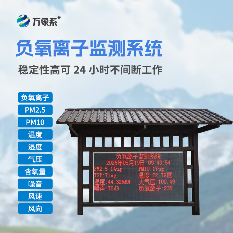 從數(shù)據(jù)到行動(dòng)：負(fù)氧離子生態(tài)環(huán)境監(jiān)測(cè)系統(tǒng)如何推動(dòng)環(huán)境保護(hù)？