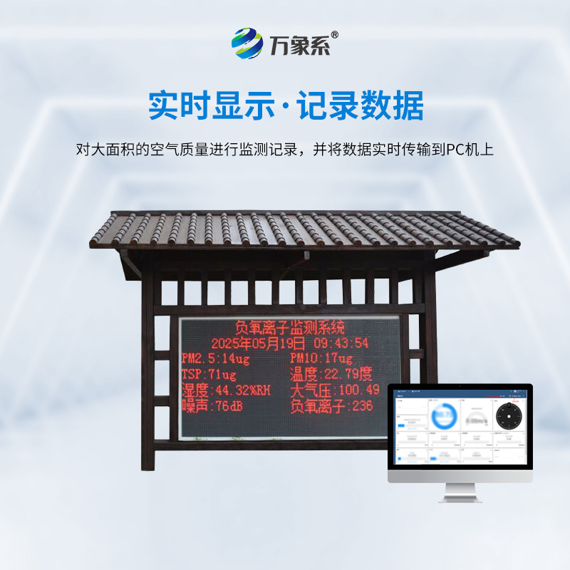 國產(chǎn)大氣負氧離子檢測站